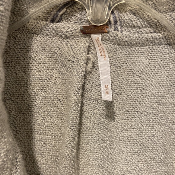 Free People Hooded Denim Jacket - Picture 3 of 10